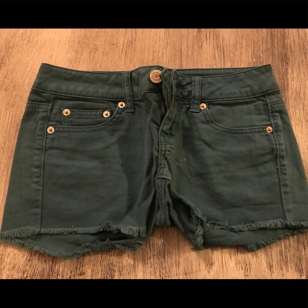 American eagle jean shorts
